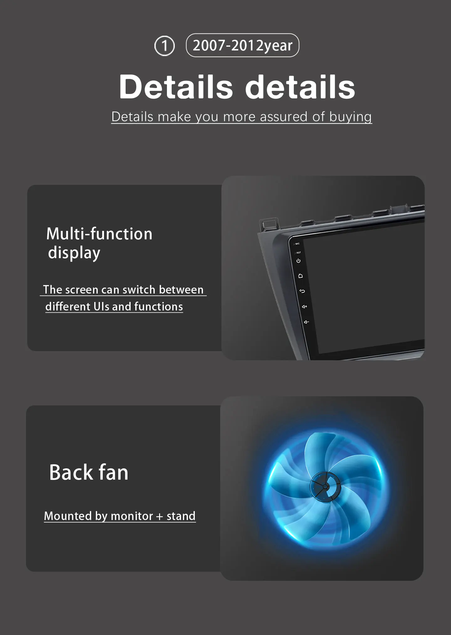 Fabrikpreis Universalrahmen Android 14 Autoradio für Mazda 6 2007-2012 CarPlay Android Auto GPS Navigation 4G WiFi Bluetooth DSP RDS SWC Multimedia-Bildschirm-Player High-Definition-Display