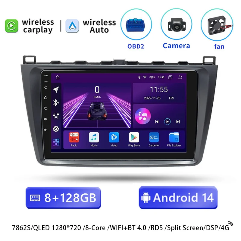 8 GB 128 GB ROMOBD2CAM