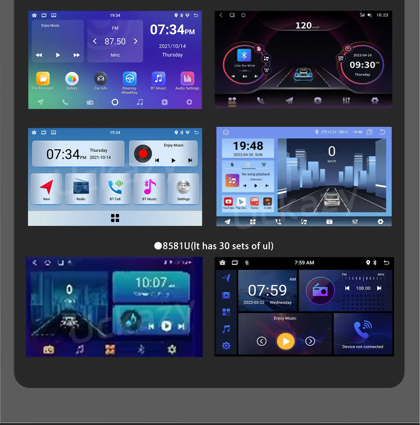 Android 14 Autoradio für Ford Focus 2 3 Mk2 Mk3 2004–2011 GPS-Multimedia-Player 4G CarPlay Auto Stereo RDS Touchscreen-Kopfeinheit