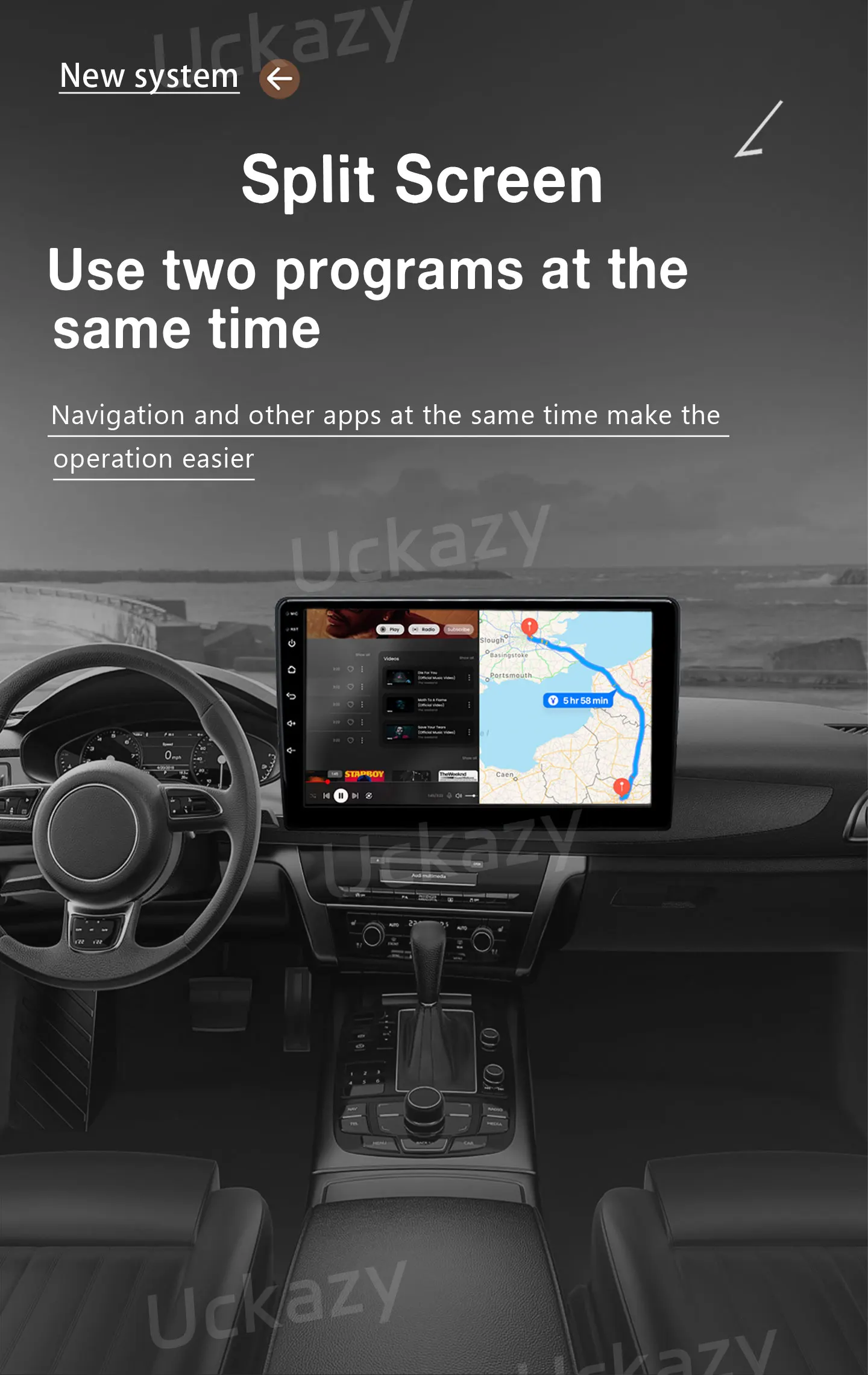 Android 14 Autoradio für Ford Focus 2 3 Mk2 Mk3 2004–2011 GPS-Multimedia-Player 4G CarPlay Auto Stereo RDS Touchscreen-Kopfeinheit