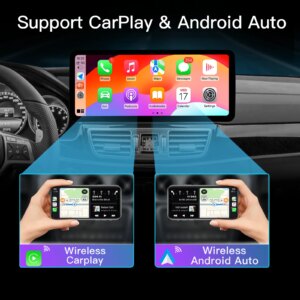 Alternative view of 12.3 "Snapdragon Auto Multimedia Wireless Android 14 Carplay für Mercedes Benz E Klasse W212 Carplay Auto Video GPS Navi