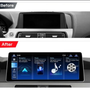Alternative view of Android 14 Autoradio 12,8 Zoll für BMW 6er F06 F12 F13 2010-2018 Wireless BT Carplay Head Unit Touchscreen