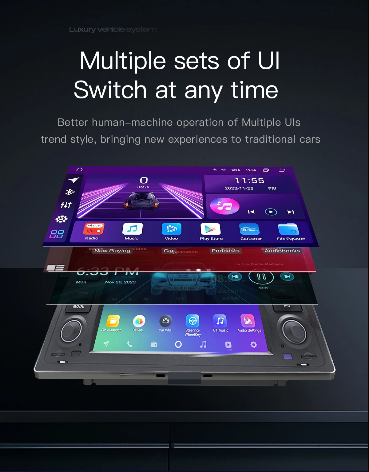 8GB 1 Din Android 14 Autoradio für BMW E46 M3 Rover 75 Coupe318/320/325/330/335 Multimedia Stereo Audio Head Unit GPS Navigation