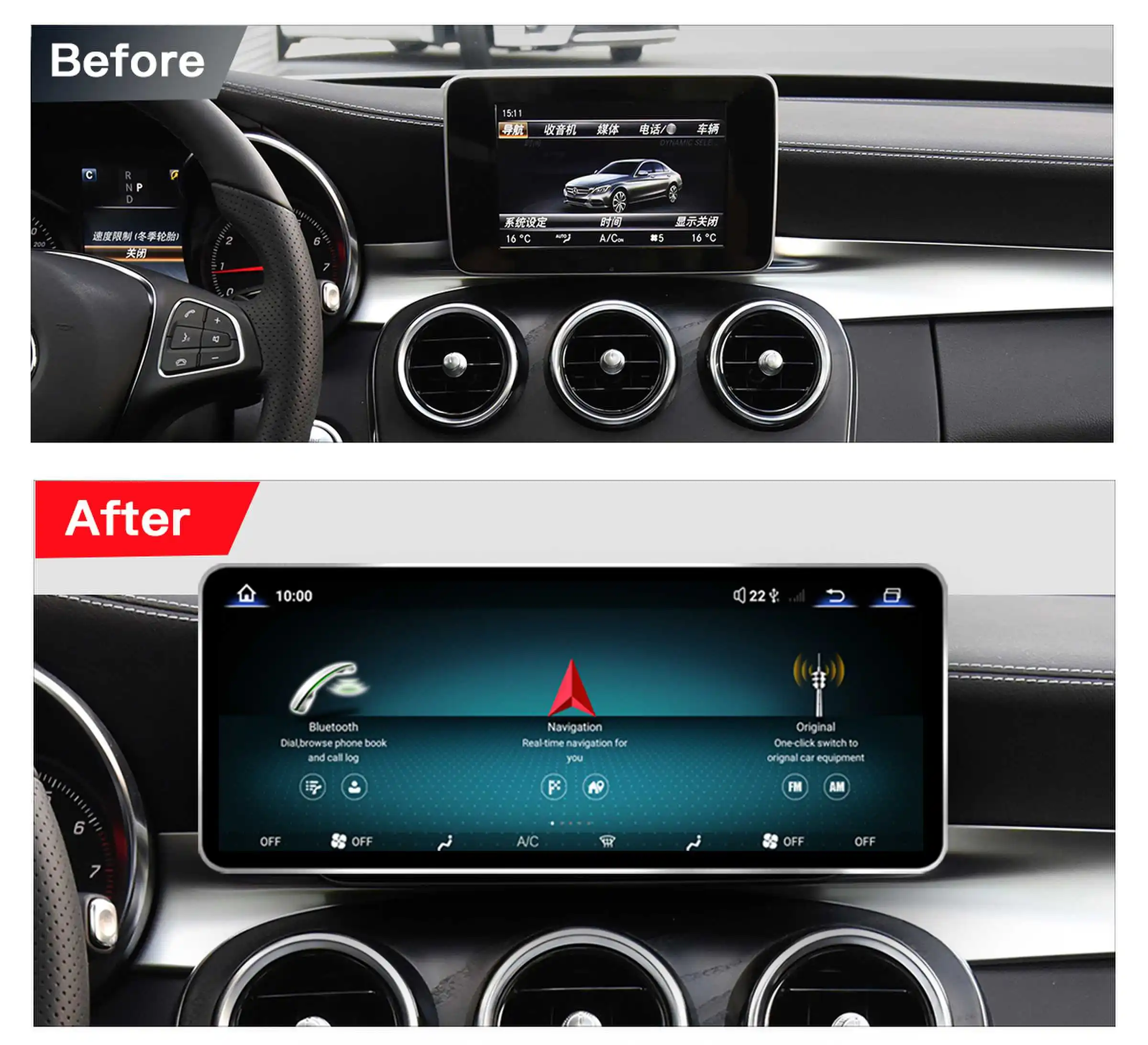 12,8'' 2400*900 Hohe Auflösung Android 14 Snapdragon 665 8 Core Auto Radio Für Mercedes Benz B-klasse W246 W245 2011-2019 drahtlose Carplay Multimedia Stereo GPS Navigation 4G WIFI