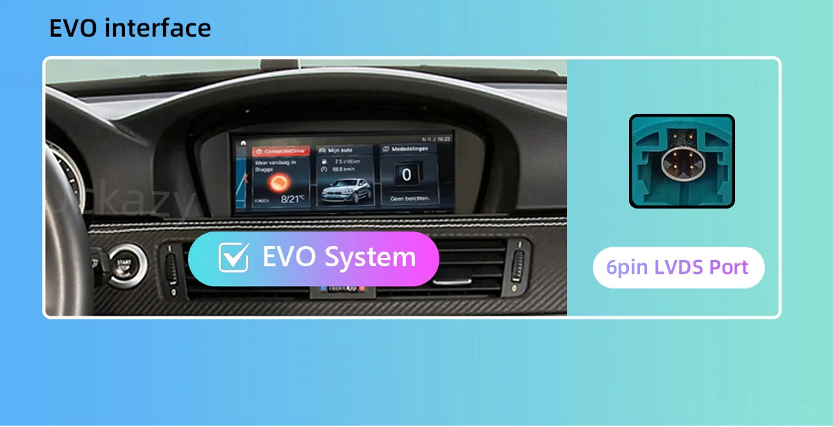 Wireless Carplay Android 14 Auto Multimedia für BMW Serie 5/3 E60 E61 E62 E63 E90 E91 Radio Bildschirm Cicccc GPS Navigation Audio4G