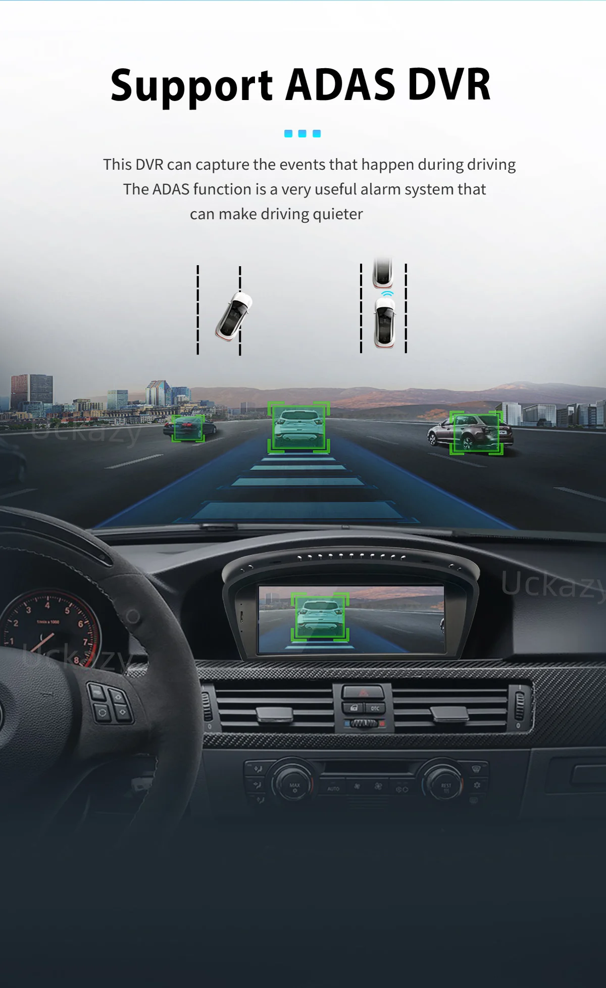 Wireless Carplay Android 14 Auto Multimedia für BMW Serie 5/3 E60 E61 E62 E63 E90 E91 Radio Bildschirm Cicccc GPS Navigation Audio4G