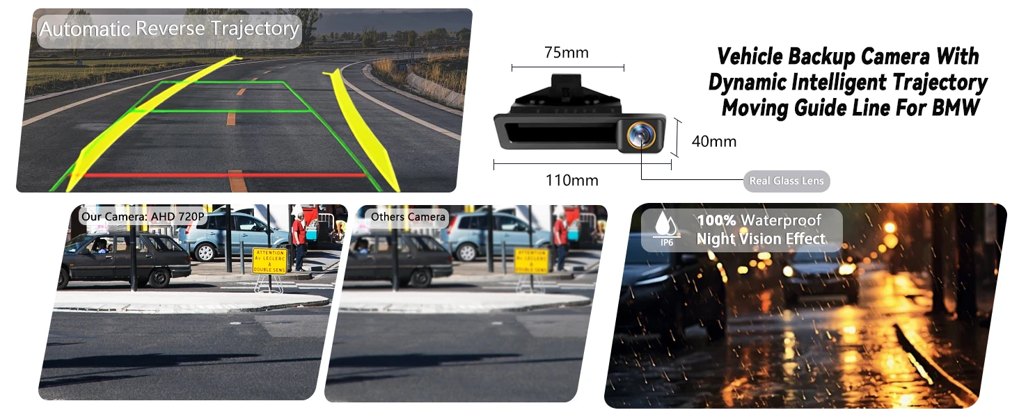 Uckazy Rückfahr kamera Parken Reverse Backup Cam für BMW 5er f10 f11 3er f30 f31 f32 x3 f25 x4 f26 x5 e60 Uckazy Rückfahr kamera Parken Reverse Backup Cam für BMW 5er f10 f11 3er f30 f31 f32 x3 f25 x4 f26 x5 e60