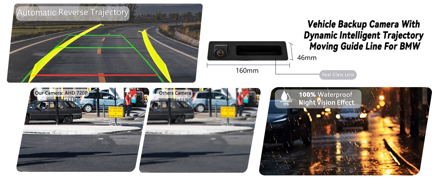 Uckazy Rückfahr kamera Parken Reverse Backup Cam für BMW 5er f10 f11 3er f30 f31 f32 x3 f25 x4 f26 x5 e60 Uckazy Rückfahr kamera Parken Reverse Backup Cam für BMW 5er f10 f11 3er f30 f31 f32 x3 f25 x4 f26 x5 e60