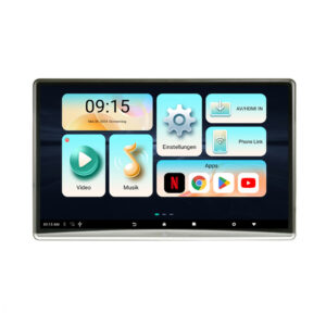 AMPIRE 12.4" RSE-Monitor mit Kopfstützen-Halterung, HDMI In/Out