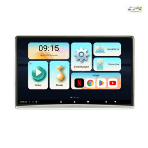 AMPIRE 12.4" RSE-Monitor mit Kopfstützen-Halterung, HDMI In/Out