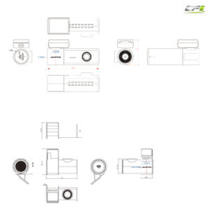 _AMPIRE 2-Kanal Dashcam, 4K Front und AHD Heck, WLAN und GPS – Bild 3
