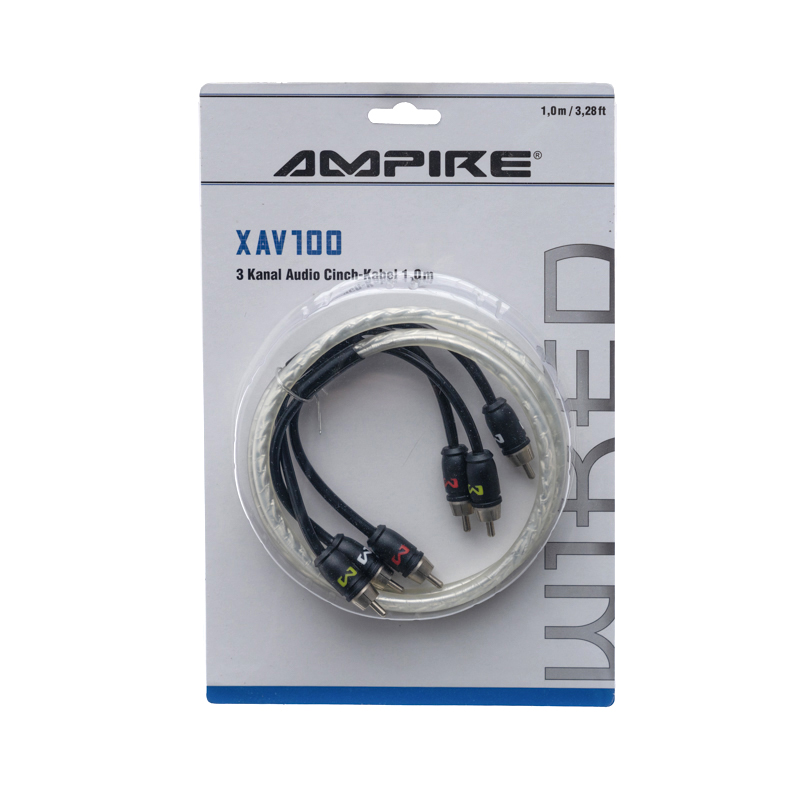 AMPIRE AV-Kabel 100cm, 3-Kanal – Bild 5
