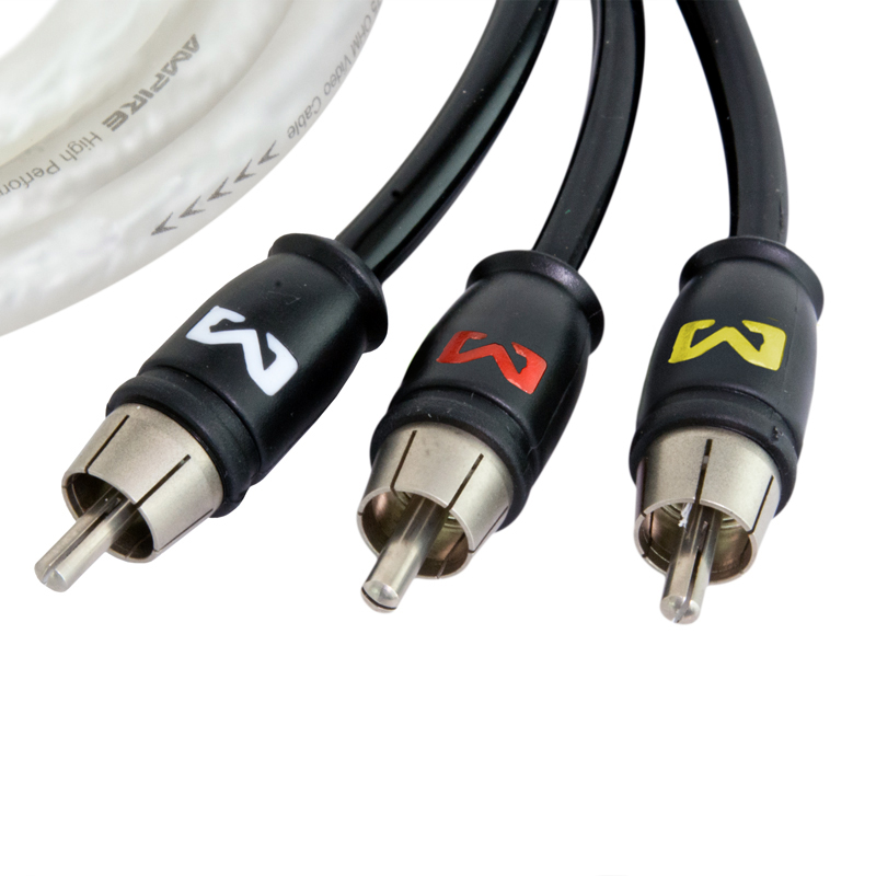 AMPIRE AV-Kabel 250cm, 3-Kanal