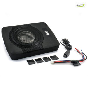 AMPIRE Aktiv-Subwoofer, 20cm (8'') 250/400 Watt mit "Auto Turn-On"