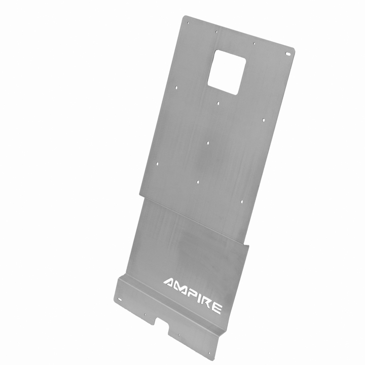AMPIRE Aluminium Montageplatte für Deckenmonitore, für VW T5/T6 Transporter