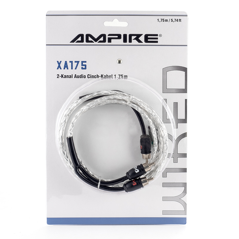 AMPIRE Audio-Kabel 175cm, 2-Kanal – Bild 3