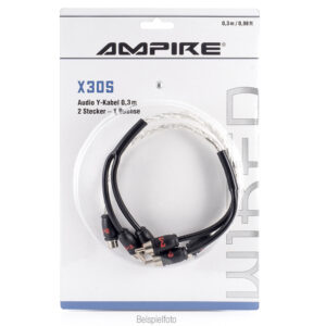Alternative view of AMPIRE Audio Y-Kabel 30cm, 2 Buchsen - 1 Stecker
