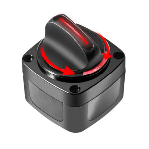 Alternative view of _AMPIRE Batterie-Schalter für 1 Batterie (EIN/AUS), 250A, Kontroll-LED (12V)