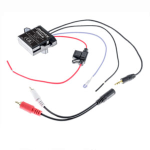 AMPIRE Bluetooth® Audio Empfänger mit 3.5mm Klinke/Cinch Steckern, 12 Volt