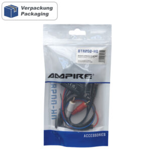 Alternative view of AMPIRE Bluetooth® Audio Empfänger mit 3.5mm Klinke/Cinch Steckern, 12 Volt