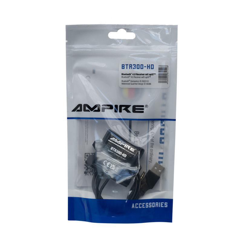 _AMPIRE Bluetooth® Audio Empfänger mit 3.5mm Klinkenstecker, USB-A – Bild 4