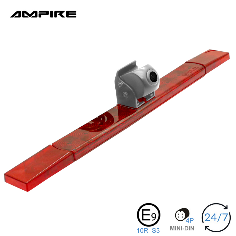 _AMPIRE Bremslichtkamera (CVBS), (Ersatz für Hella 2DA 343 106-201), silber – Bild 6