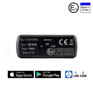 Alternative view of AMPIRE CAN/LIN-Bus Wegfahrsperre mit Funk, App, Code (U335_77_12)