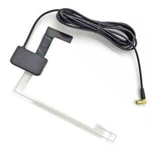 AMPIRE DAB+ Glasklebeantenne (Innenmontage) mit SMB-Stecker