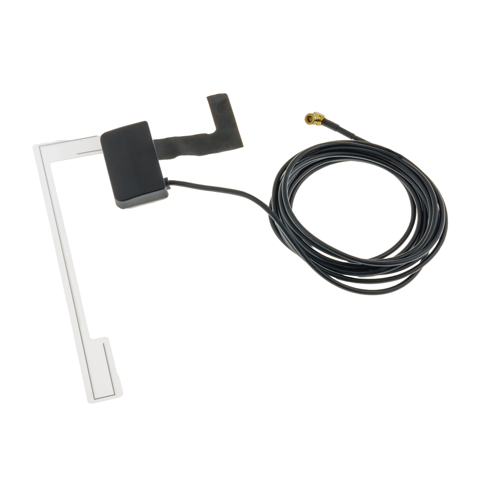 AMPIRE DAB+ Glasklebeantenne (Innenmontage) mit SMB-Stecker – Bild 2