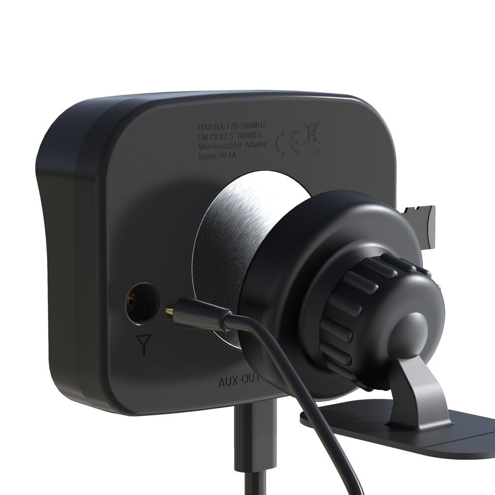 AMPIRE DAB+ Receiver mit BT-Freisprecheinrichtung inklusive DAB+ Antenne – Bild 7