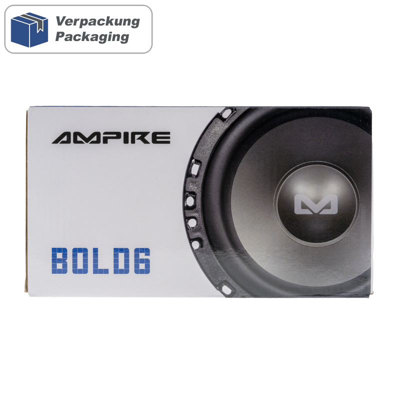 AMPIRE DVC-Subwoofer, 16,5cm/6,5'', 4+4 Ohm – Bild 8