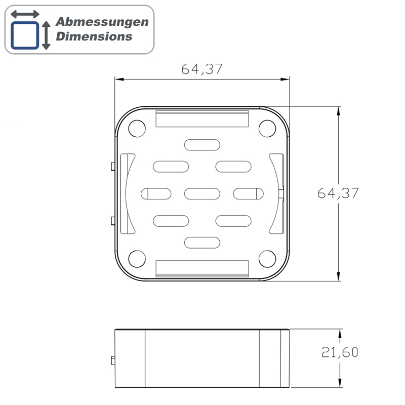 AMPIRE Einparkhilfe für Front-Stossfänger, GPS gesteuert, Schwarz matt, Einbau-Montage – Bild 6
