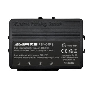 Alternative view of AMPIRE Einparkhilfe für Front-Stossfänger, GPS gesteuert, Schwarz matt, Hinterbau-Montage
