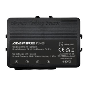 Alternative view of AMPIRE Einparkhilfe für Heck-Stossfänger, Schwarz matt, Hinterbau-Montage