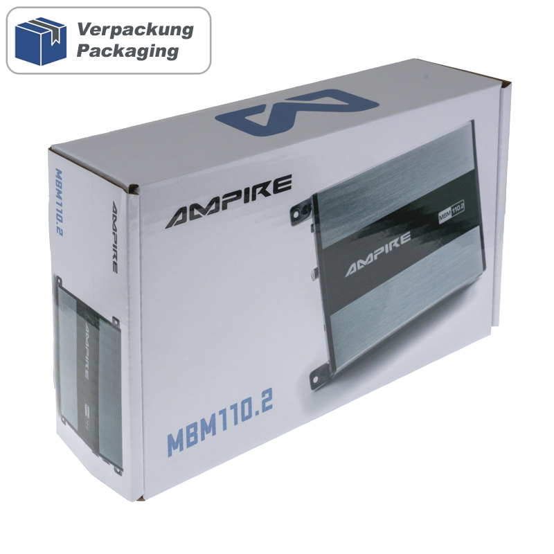 _AMPIRE Endstufe, 2x 110 Watt, Class D, 12 Volt – Bild 8