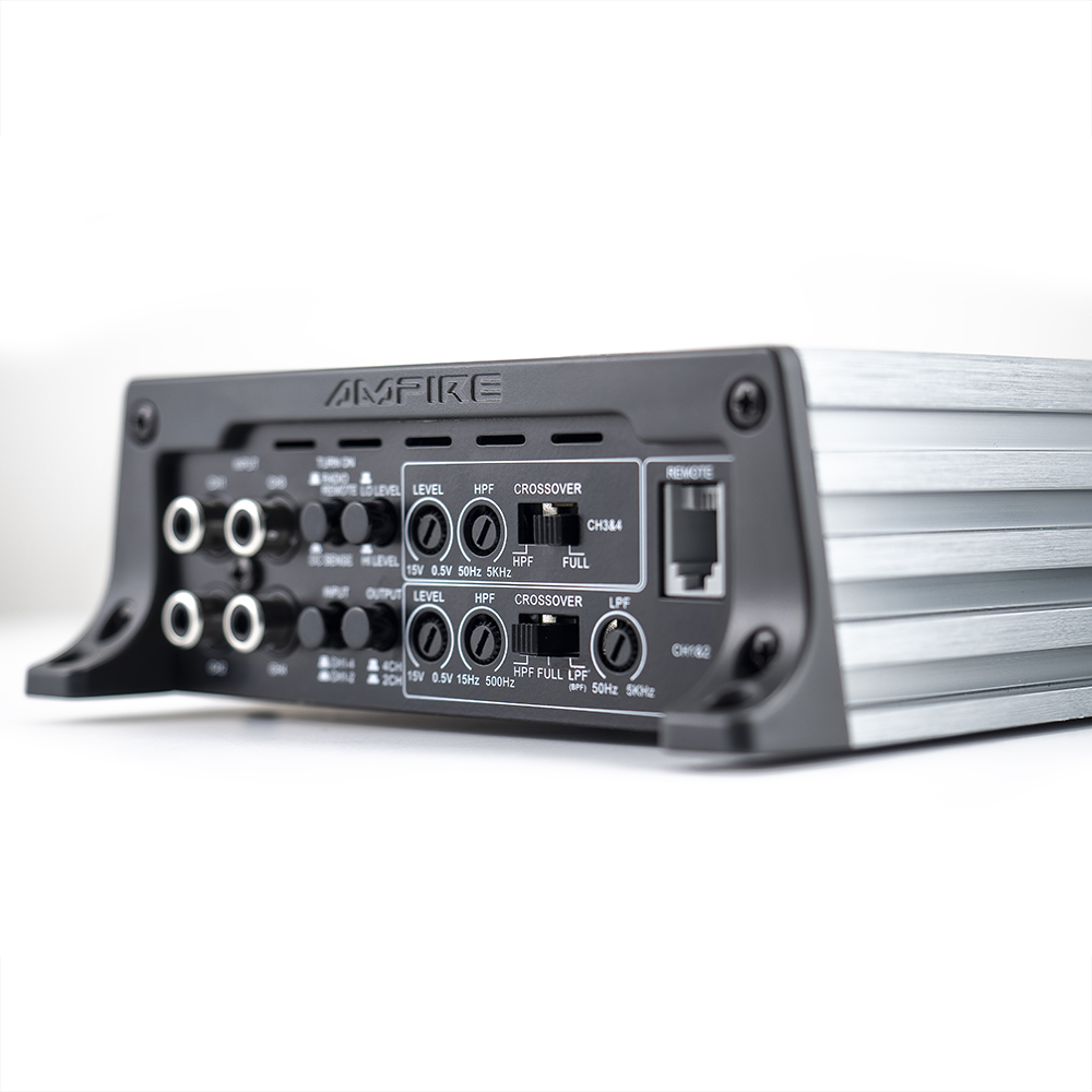 _AMPIRE Endstufe, 4x 110 Watt, Class D, 12 Volt – Bild 6