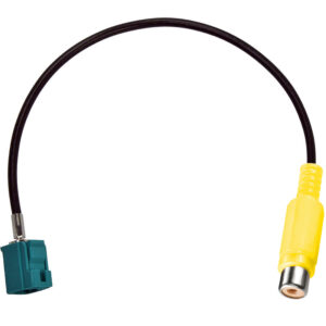 AMPIRE FAKRA Adapter Cinchbuchse > FAKRA Buchse, wasserblau uncodiert, gerade