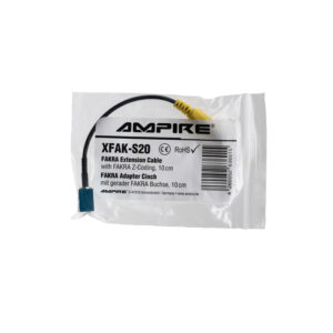 Alternative view of AMPIRE FAKRA Adapter Cinchbuchse > FAKRA Buchse, wasserblau uncodiert, gerade