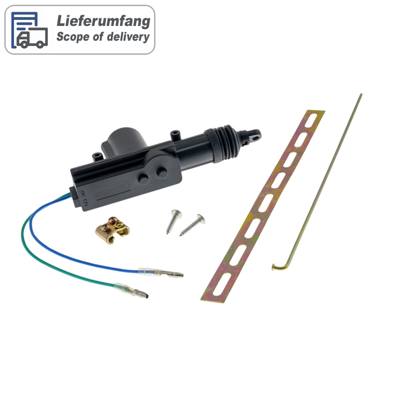 AMPIRE High-Power ZV-Stellmotor, 2 Kabel, 10 kg Hubkraft – Bild 2