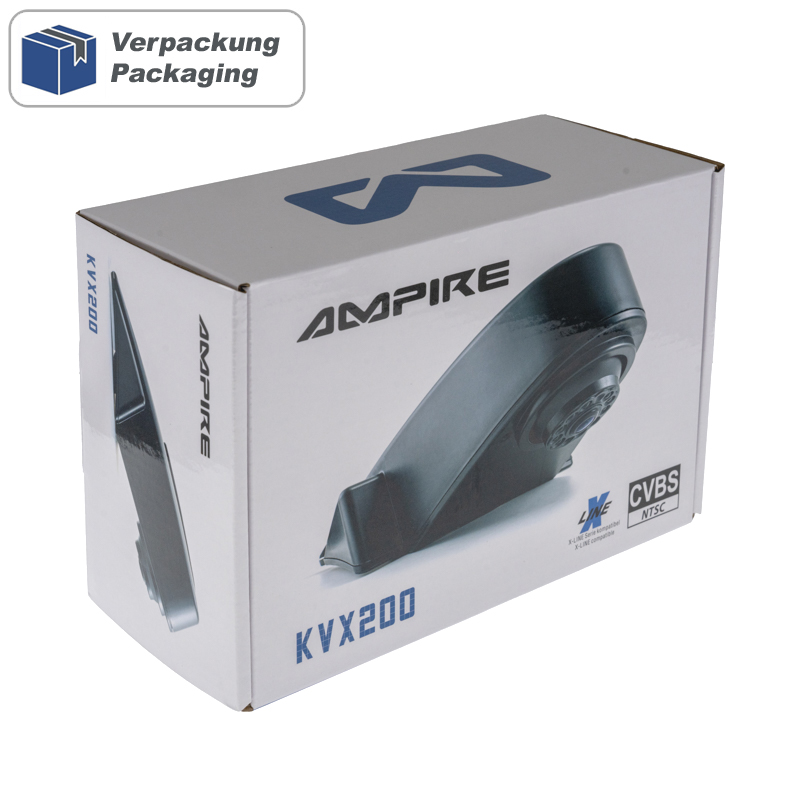 AMPIRE Kamera (CVBS), 95°, 35.5mm, universal, schwarz – Bild 11