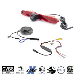 Alternative view of _AMPIRE Kamera (CVBS), Citroën Berlingo 3, Peugeot Rifter, Opel Combo E