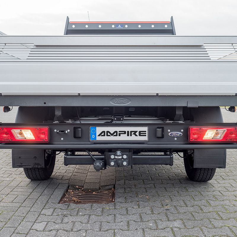 AMPIRE Kamera (CVBS), schwarz, 125°, IP69K, Heckeinbau, 10m Kabel – Bild 10