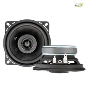AMPIRE Koaxial-Lautsprecher 10cm mit 16mm Seidenkalotte, ohne Gitter (Paar)