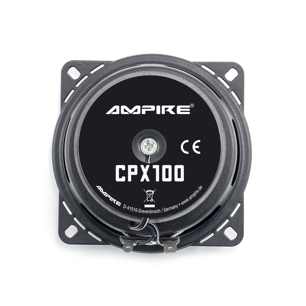 AMPIRE Koaxial-Lautsprecher 10cm mit 16mm Seidenkalotte, ohne Gitter (Paar) – Bild 5