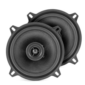 AMPIRE Koaxial-Lautsprecher 13cm mit 16mm Seidenkalotte, ohne Gitter (Paar)