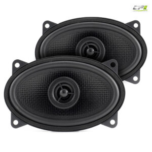 AMPIRE Koaxial-Lautsprecher 4''x 6'' mit 16mm Seidenkalotte, ohne Gitter (Paar)