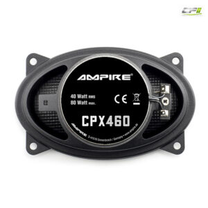 AMPIRE Koaxial-Lautsprecher 4''x 6'' mit 16mm Seidenkalotte, ohne Gitter (Paar) – Bild 3