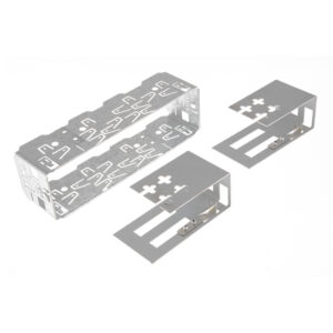 AMPIRE Metall-Befestigungsmaterial - Universal DIN Einbausatz, komplett