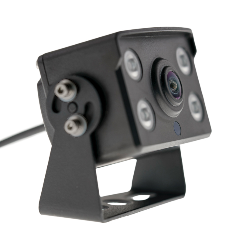 AMPIRE Mini Aufbau-Rückfahrkamera (AHD 1080P 25F) 137°, 10m Kabel, SCHWARZ – Bild 2