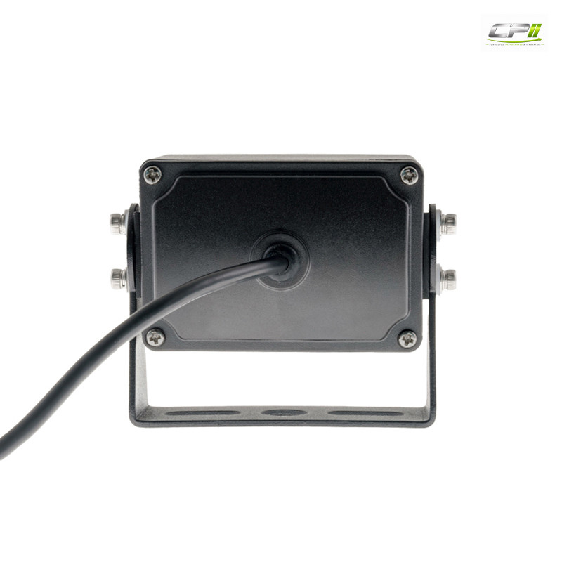 AMPIRE Mini Aufbau-Rückfahrkamera (CVBS) 137°, 10m Kabel, SCHWARZ